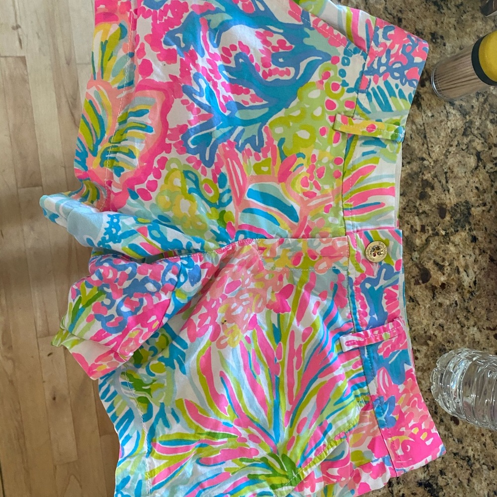 Lily Pulitzer Shorts: Wore once,